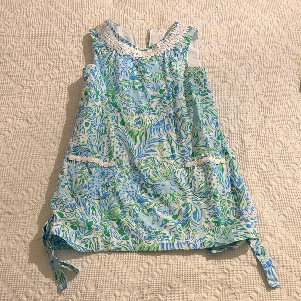 Lilly Pulitzer Pink and White Dress